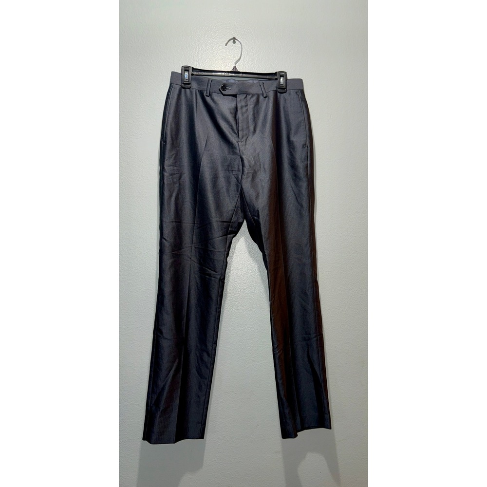 Apt 9 Mens Extra Slim Fit Dress Pants 30x32 Gray Career Professional, NWOT